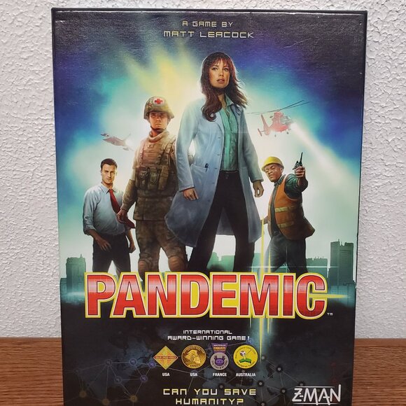 Board Game - Pandemic - Can You Save Humanity - 2012 - Complete - Picture 1 of 13